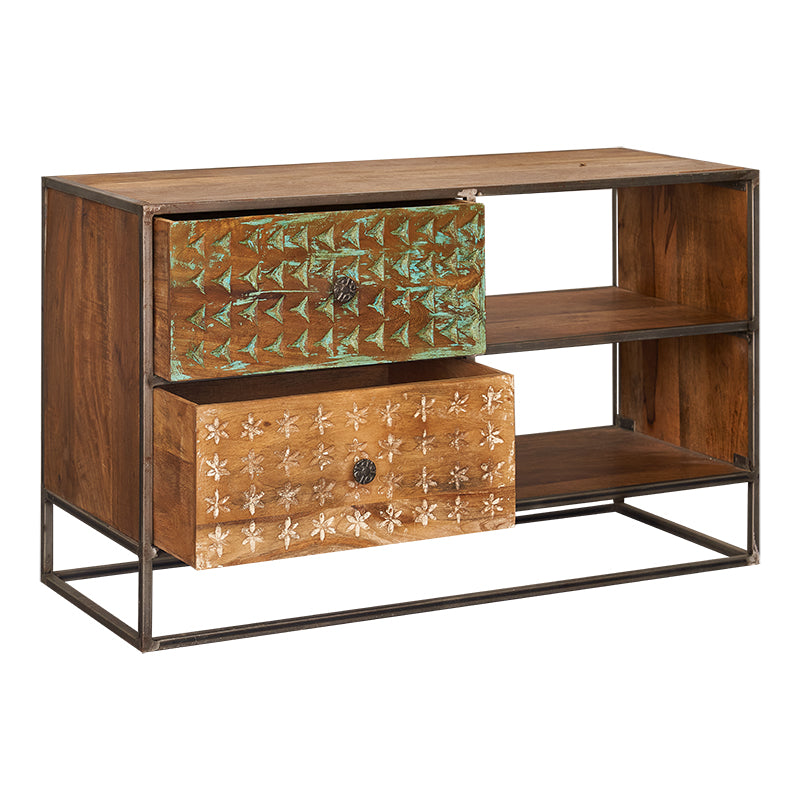 Mueble de Tv en madera de mango Marina