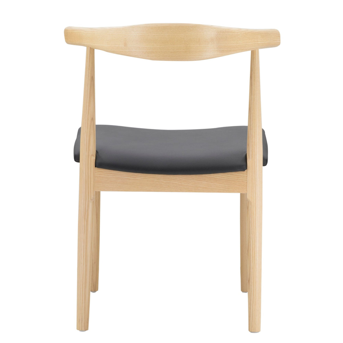 Silla de comedor de madera de fresno natural Wisby
