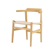 Chaise de salle à manger en bois de hêtre Bosco