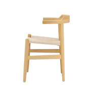 Chaise de salle à manger en bois de hêtre Bosco