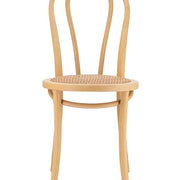 Silla De Comedor Vintage Madera y ratán Tone round