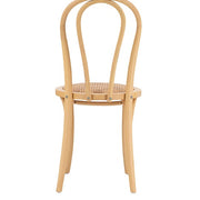 Silla De Comedor Vintage Madera y ratán Tone round