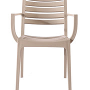 Silla de exterior apilable polipropileno Sena