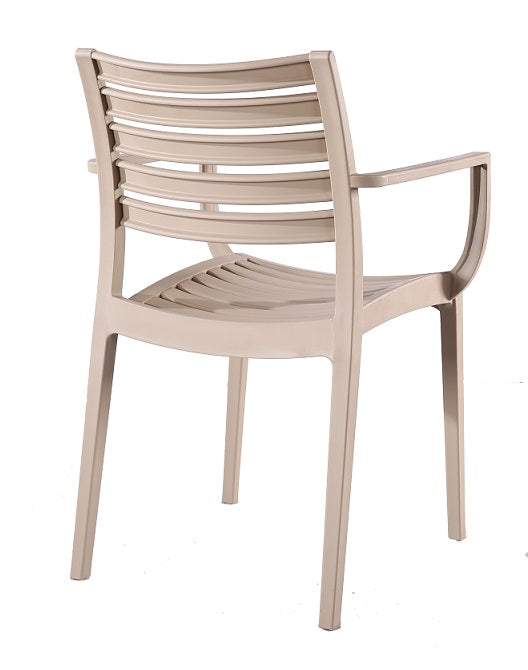 Silla de exterior apilable polipropileno Sena