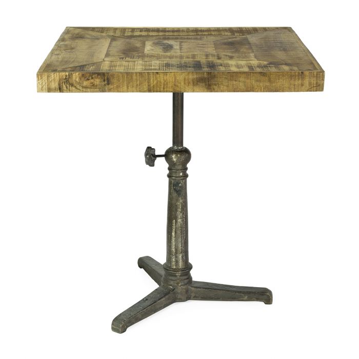 Mesa de bar vintage madera de mango