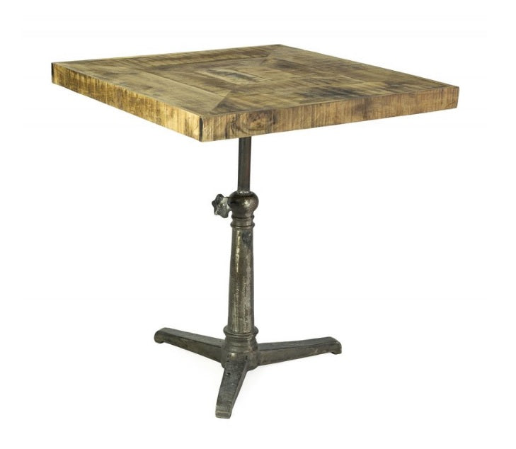 Mesa de bar vintage madera de mango