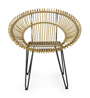 Sillón jardín ratán Dama
